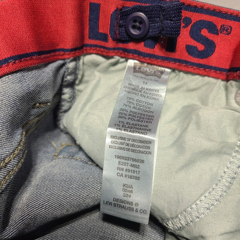 NEW Levi's 511 Youth Size 14 REG Slim Stretch Flex (27 x 29) NWT - Picture 6 of 10